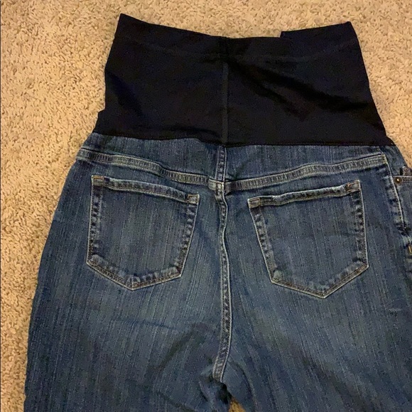 Maternity Jean shorts Liz Lange Target SZ Medium - Picture 5 of 5